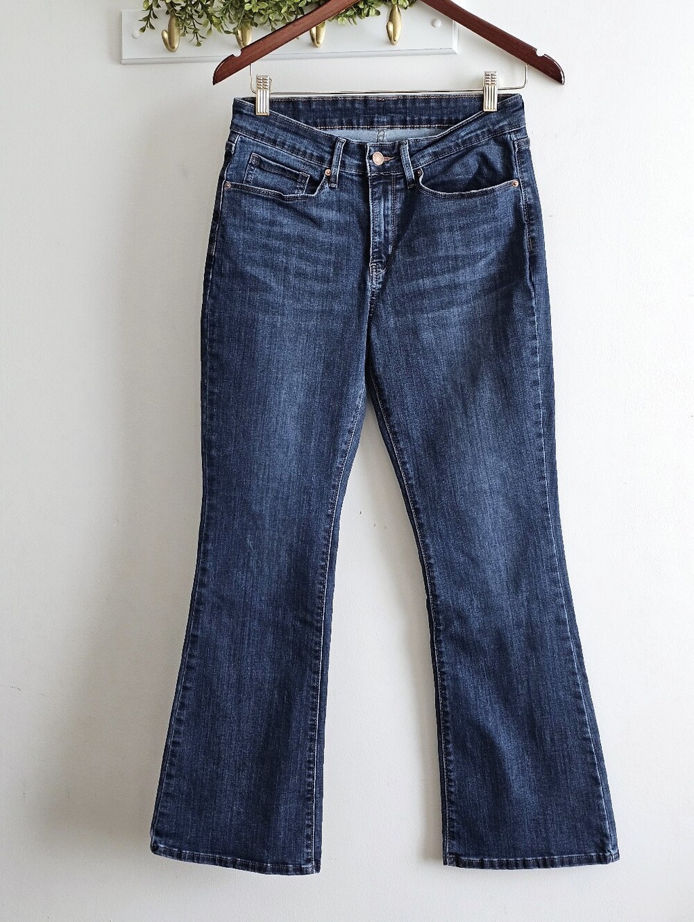 Denizen From Levi’s Bootcut Jeans Women’s 10 Short W30 L30 Dark Wash Stretch Den